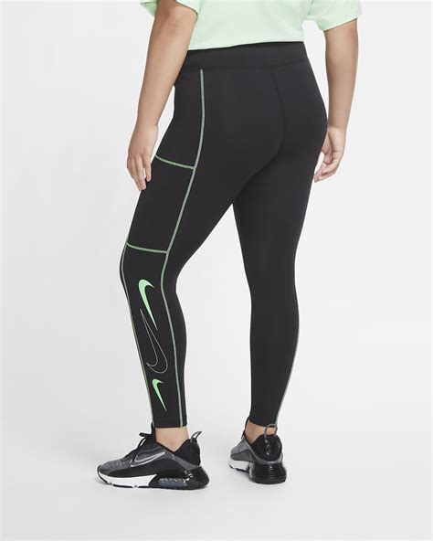 nike women's plus size leggings|plus size nike leggings outfit.